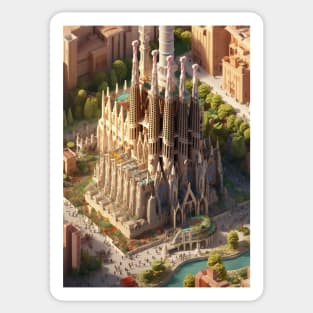 La Sagrada Familia Sticker